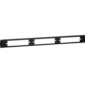 .75 Inch X 19 Inch Patch Panel with 3 FSP Series Sub-Panel Openings